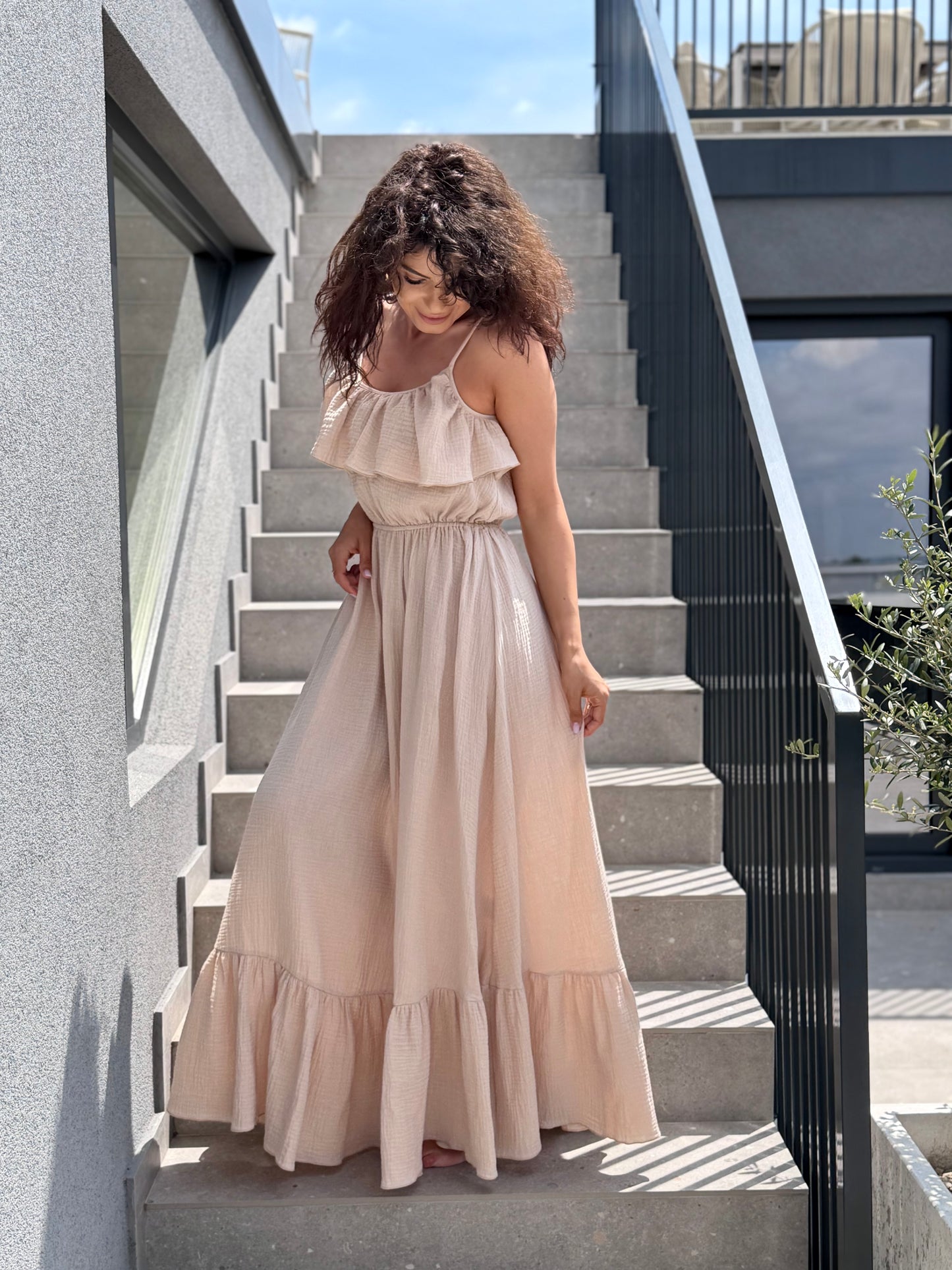 Rochie Rozalia - Beige