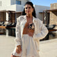 Set Muselina Indira - Ivory