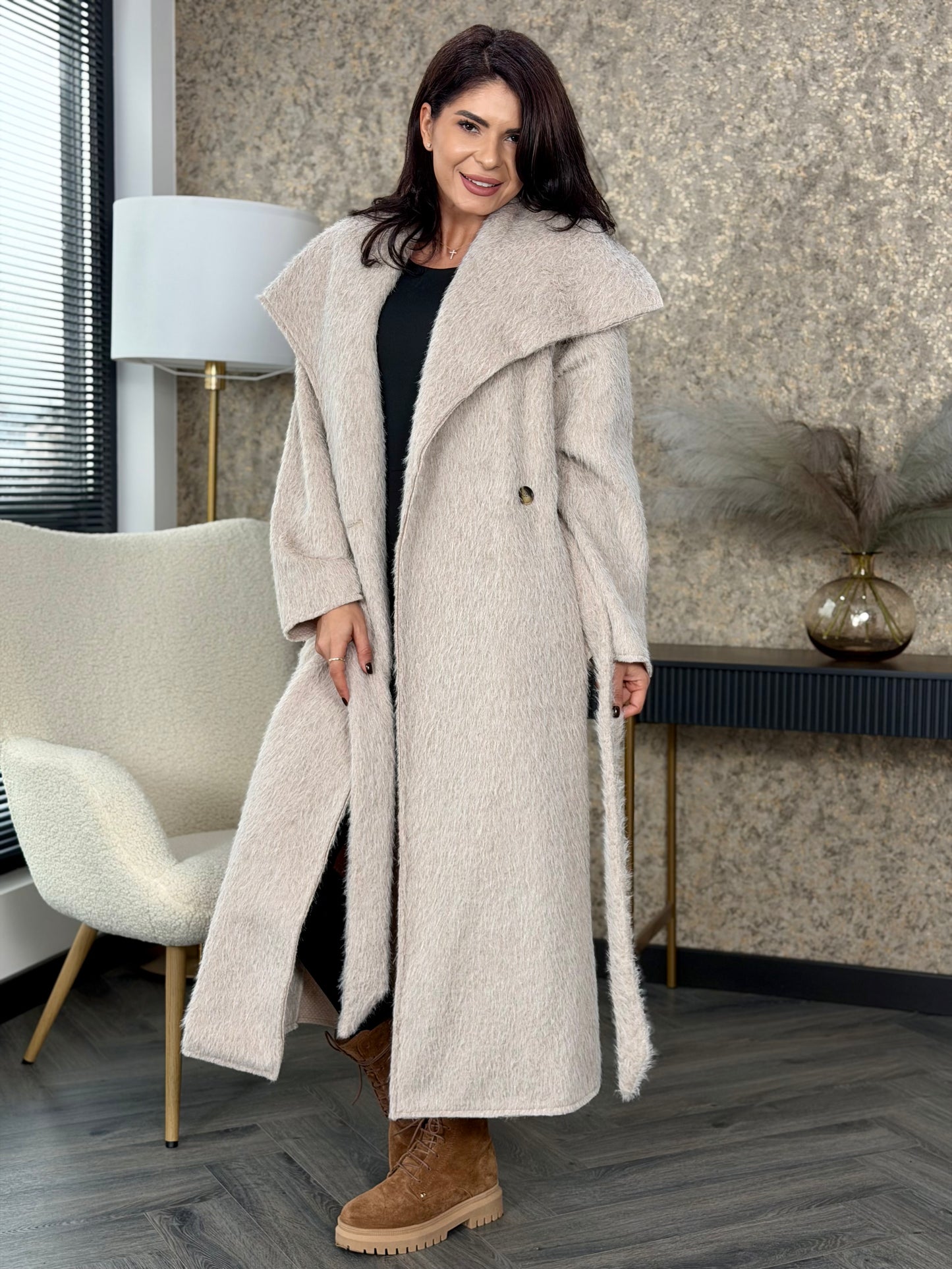 Palton Luvia - Champagne