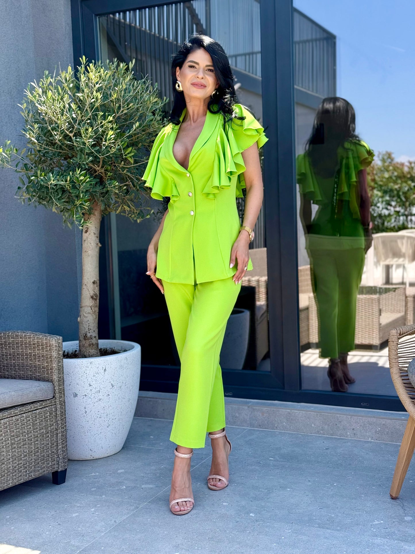 Costum Patriss - Neon Green