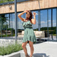 Rochie Natalia - Eucalyptus