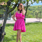 Rochie Natalia - Fucsia