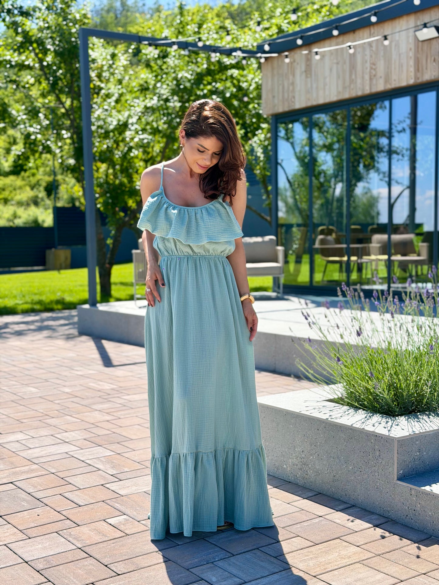 Rochie Rozalia - Sage