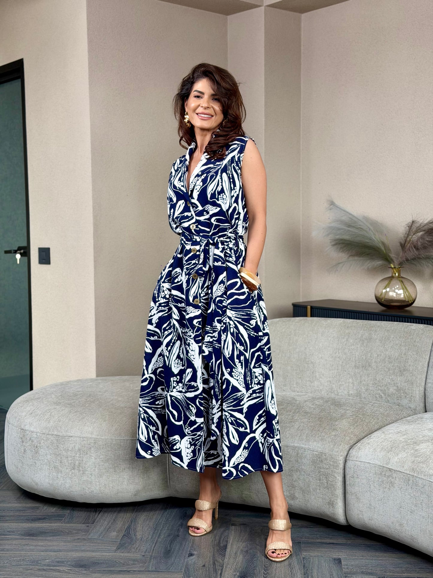 Rochie Madina - Navy