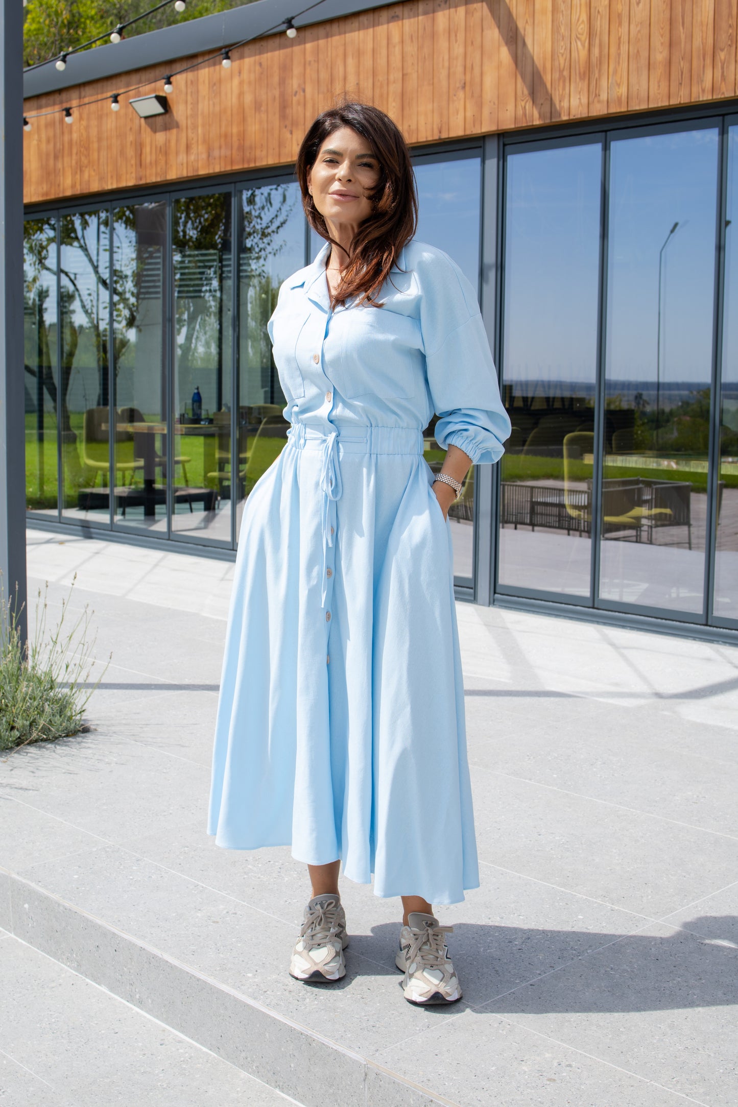 Rochie Monroe - Soft Blue