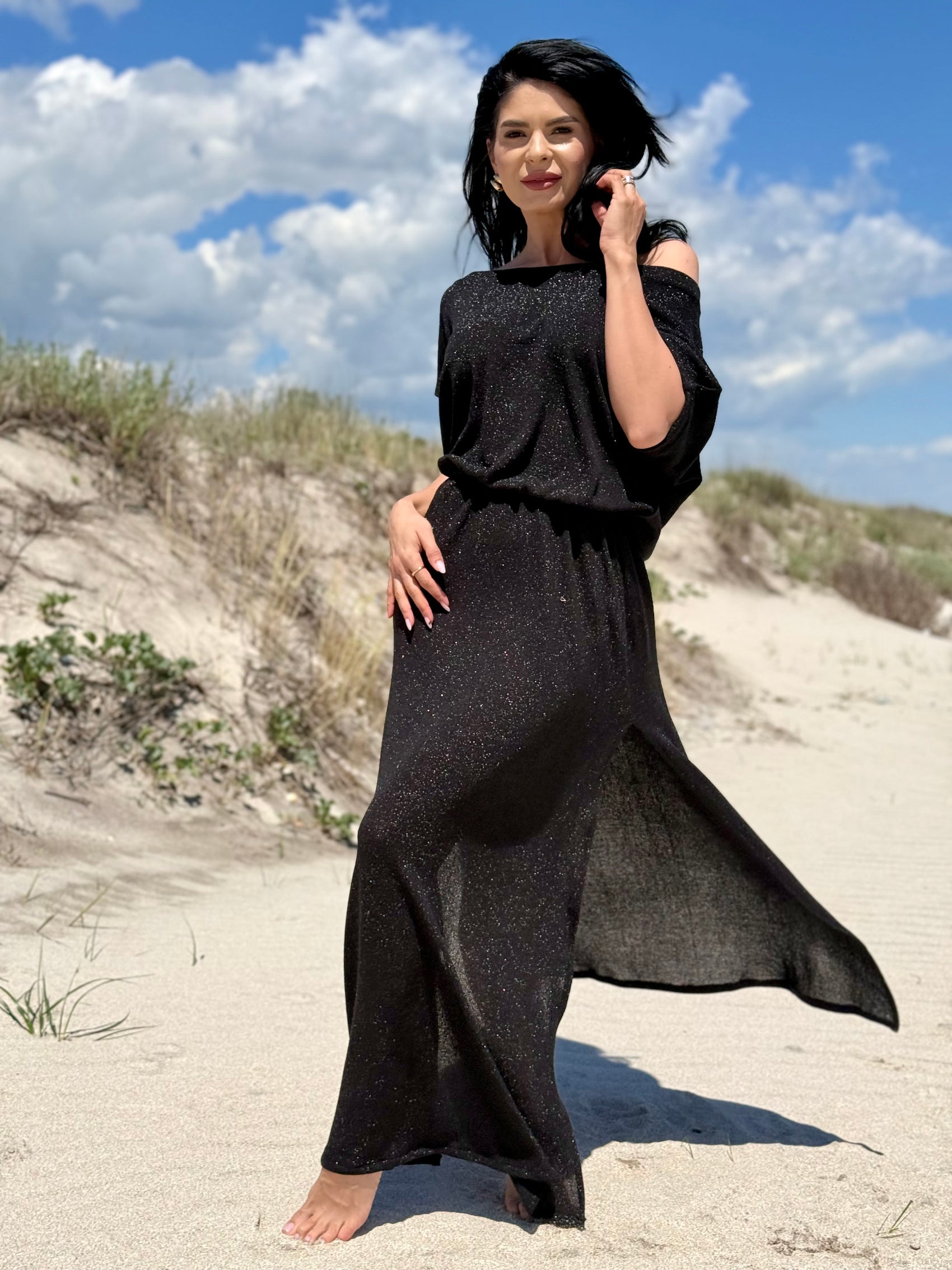Rochie Sahara - Negru