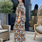 Costum Flower - Navy