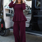 Set Noelle - Burgundy