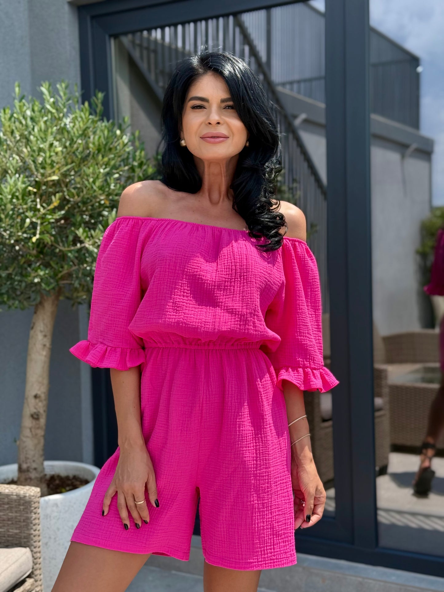 Salopeta Mika - Fucsia