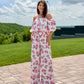 Set Flamenco - Pink Roses