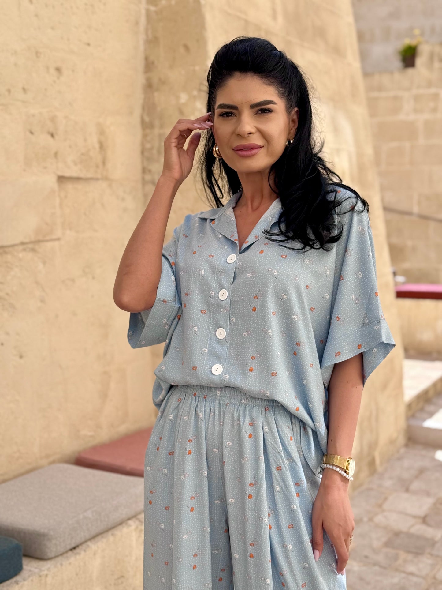 Costum Flower - Blue Flowers