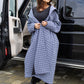 Palton Oversize - Blue Grey