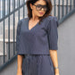Set Matilda - Navy Pinstripe