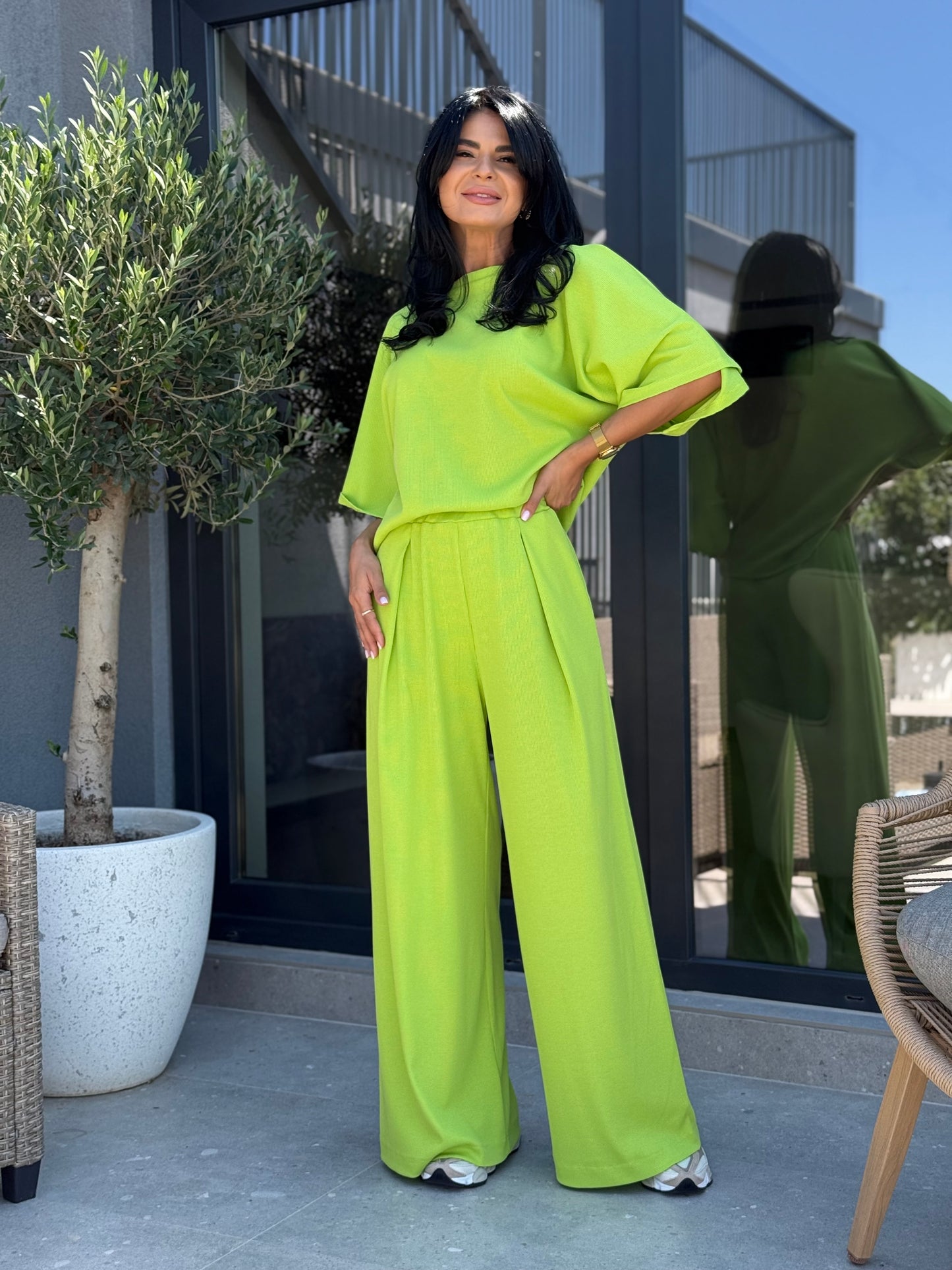 Trening Ava - Lime Green