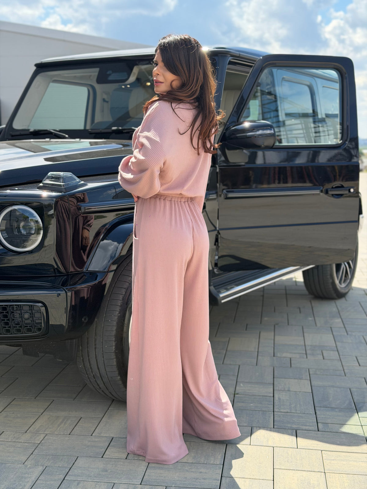 Set Ambra - Powder Pink