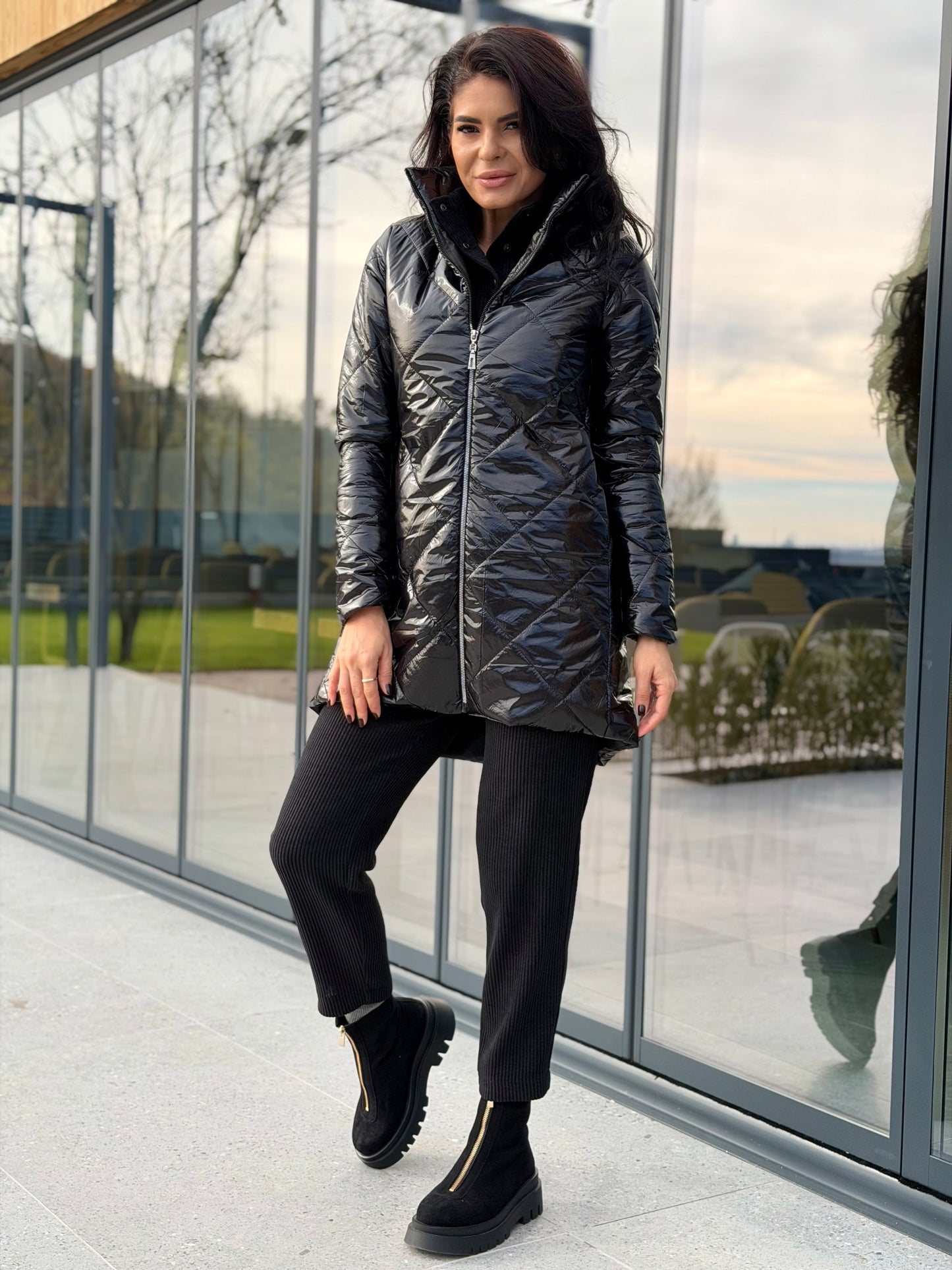 Geaca Amelia - Deep Black