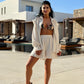 Set Muselina Indira - Ivory