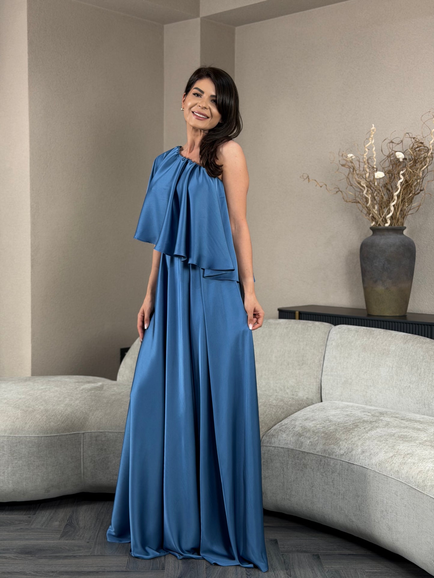 Rochie Karissa - Dusty Blue