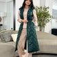 Vesta Spring -  Emerald Asymmetric Lines