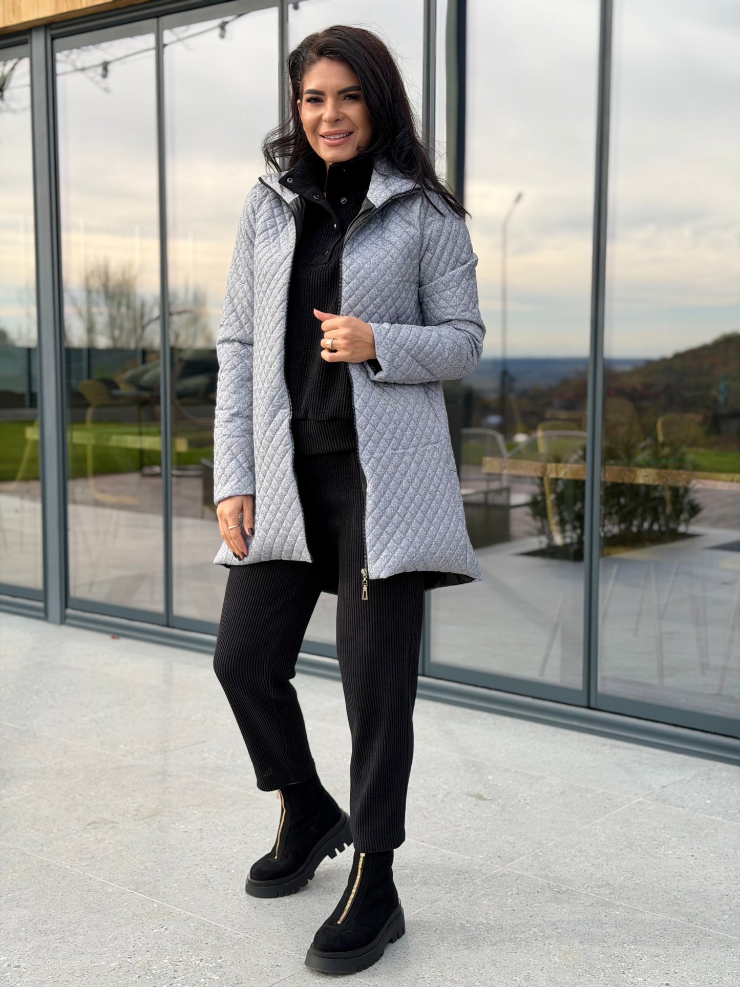 Geaca Amelia - Graphite Grey