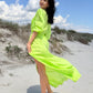 Rochie de Plaja Azure - Verde Neon