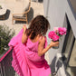 Rochie Rozalia - Fucsia