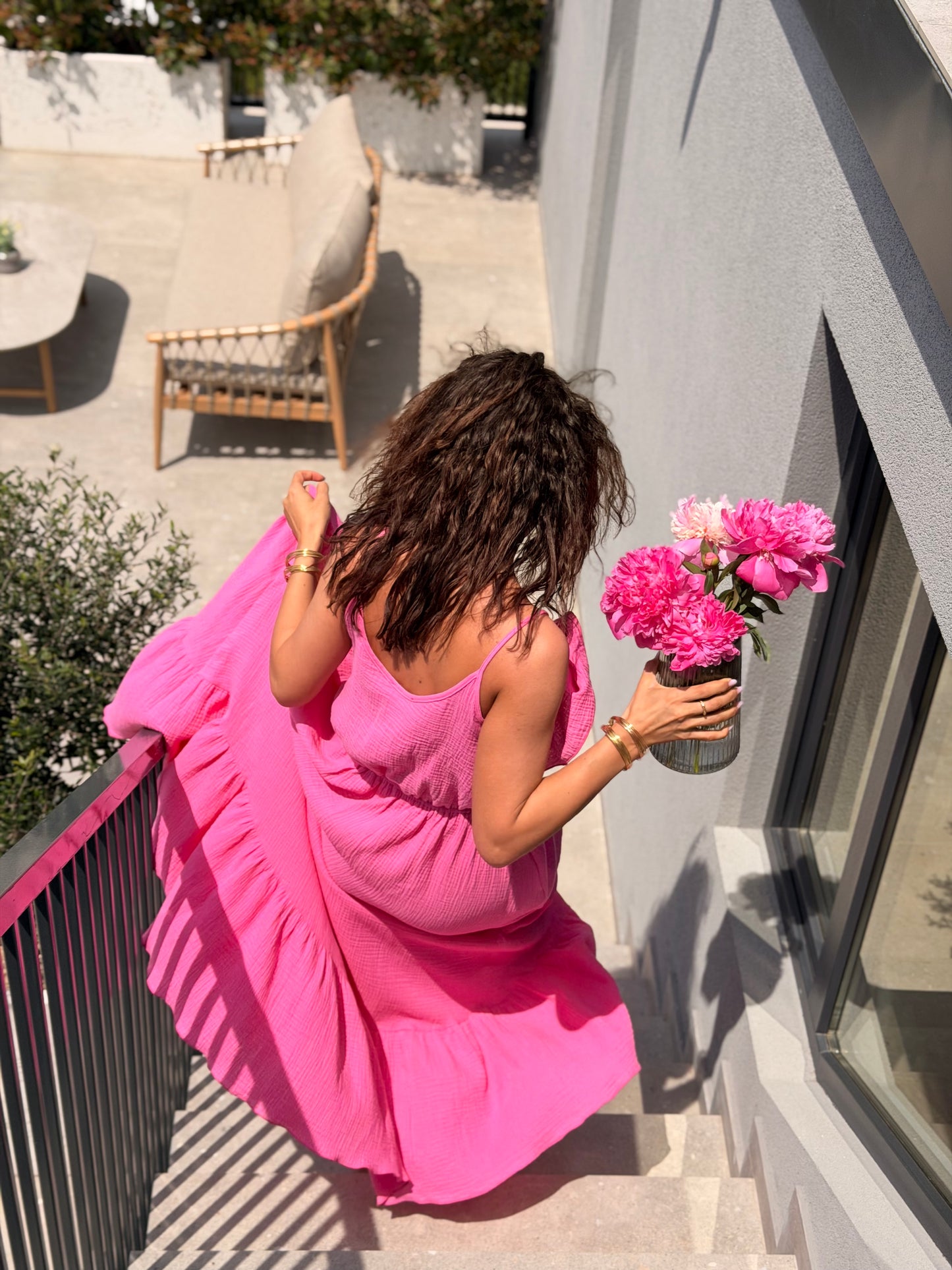 Rochie Rozalia - Fucsia