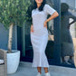 Rochie Casia - Gri