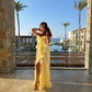 Rochie Casandra - Banana Yellow