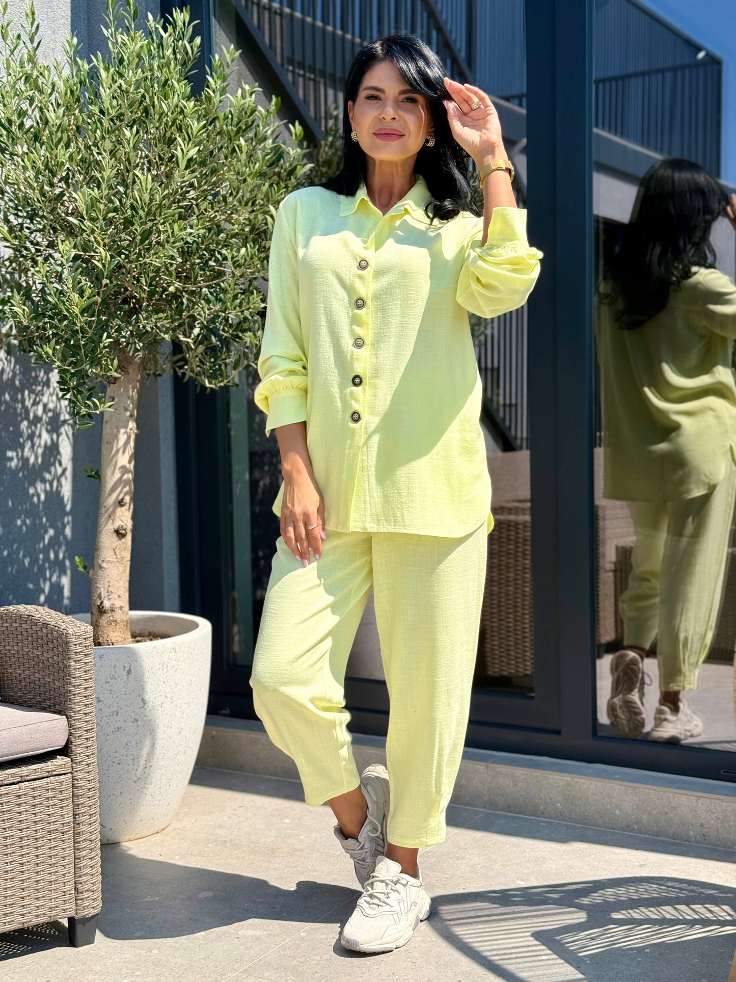 Costum Anelise - Galben Pai