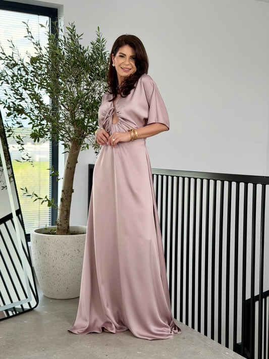 Rochie Saphire - Nude Silk