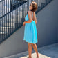 Rochie Voille - Turquoise