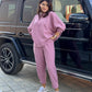 Costum Edith - Powder Pink