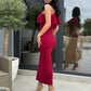 Rochie Soleil - Bordo