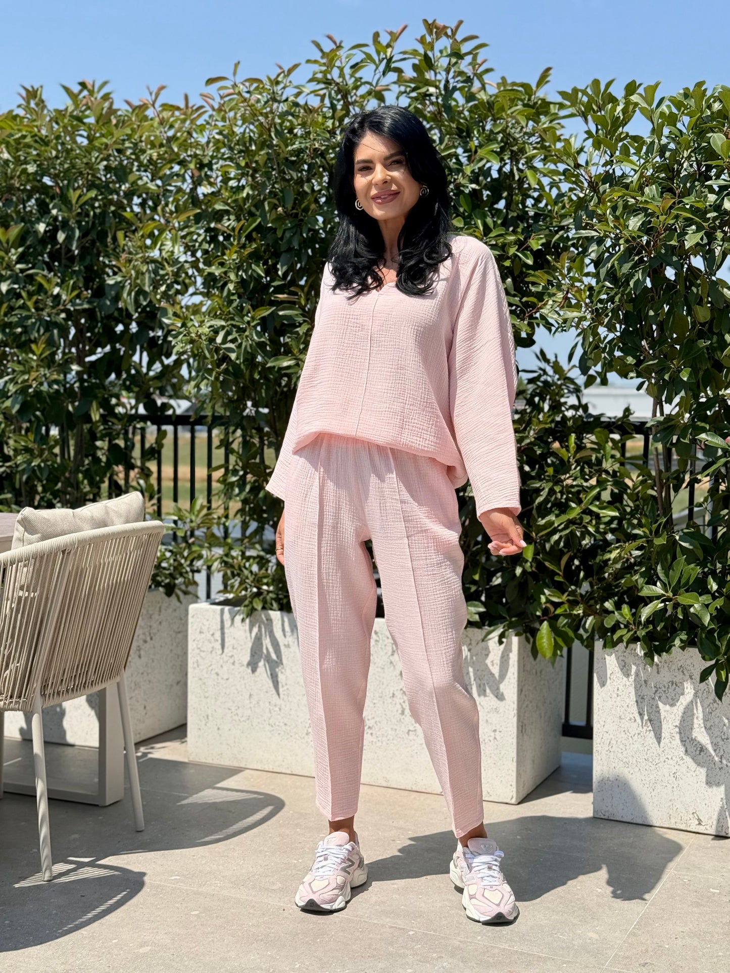 Set Muselina Vera - Roz Pal