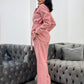 Costum Aja - Ruby Pink