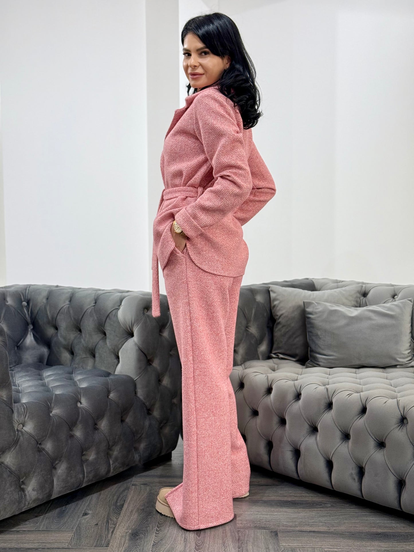 Costum Aja - Ruby Pink