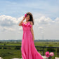 Rochie Rozalia - Fucsia