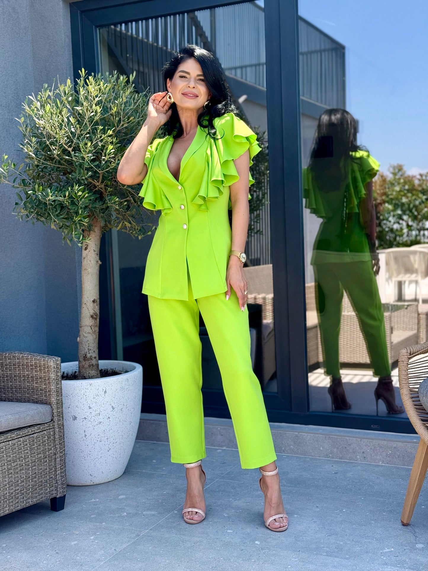 Costum Patriss - Neon Green