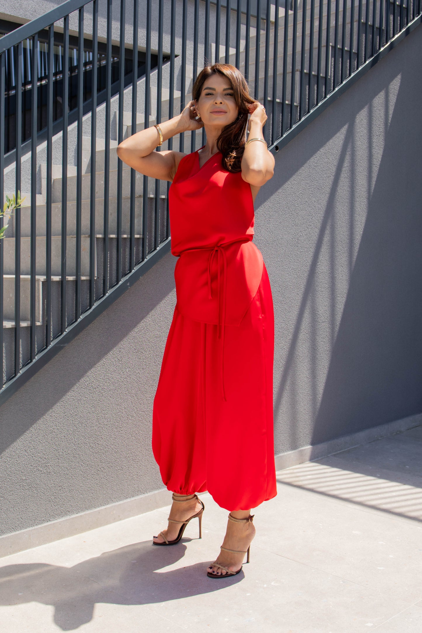 Set Cleopatra - Coral Red