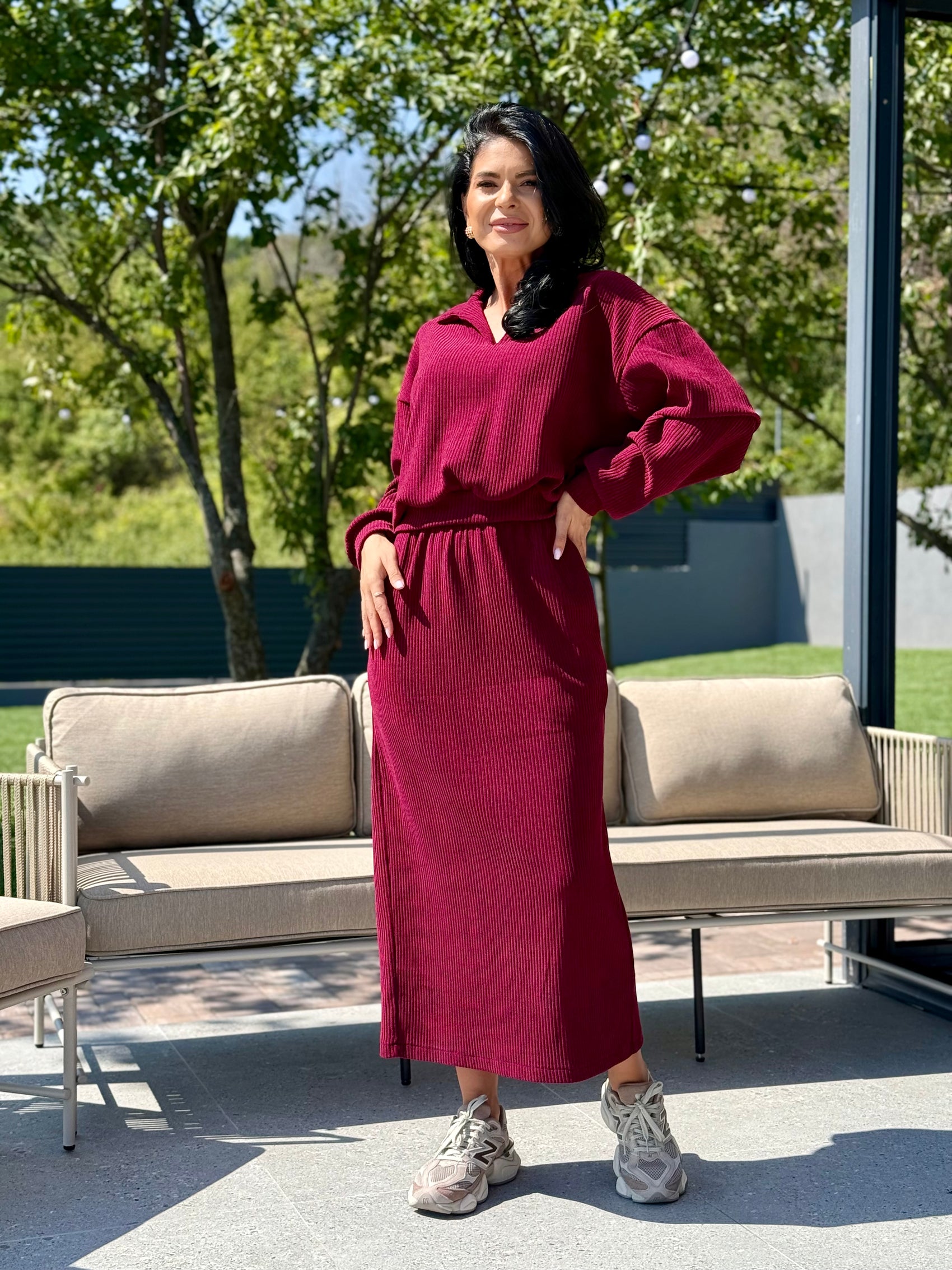 Set Messa - Burgundy