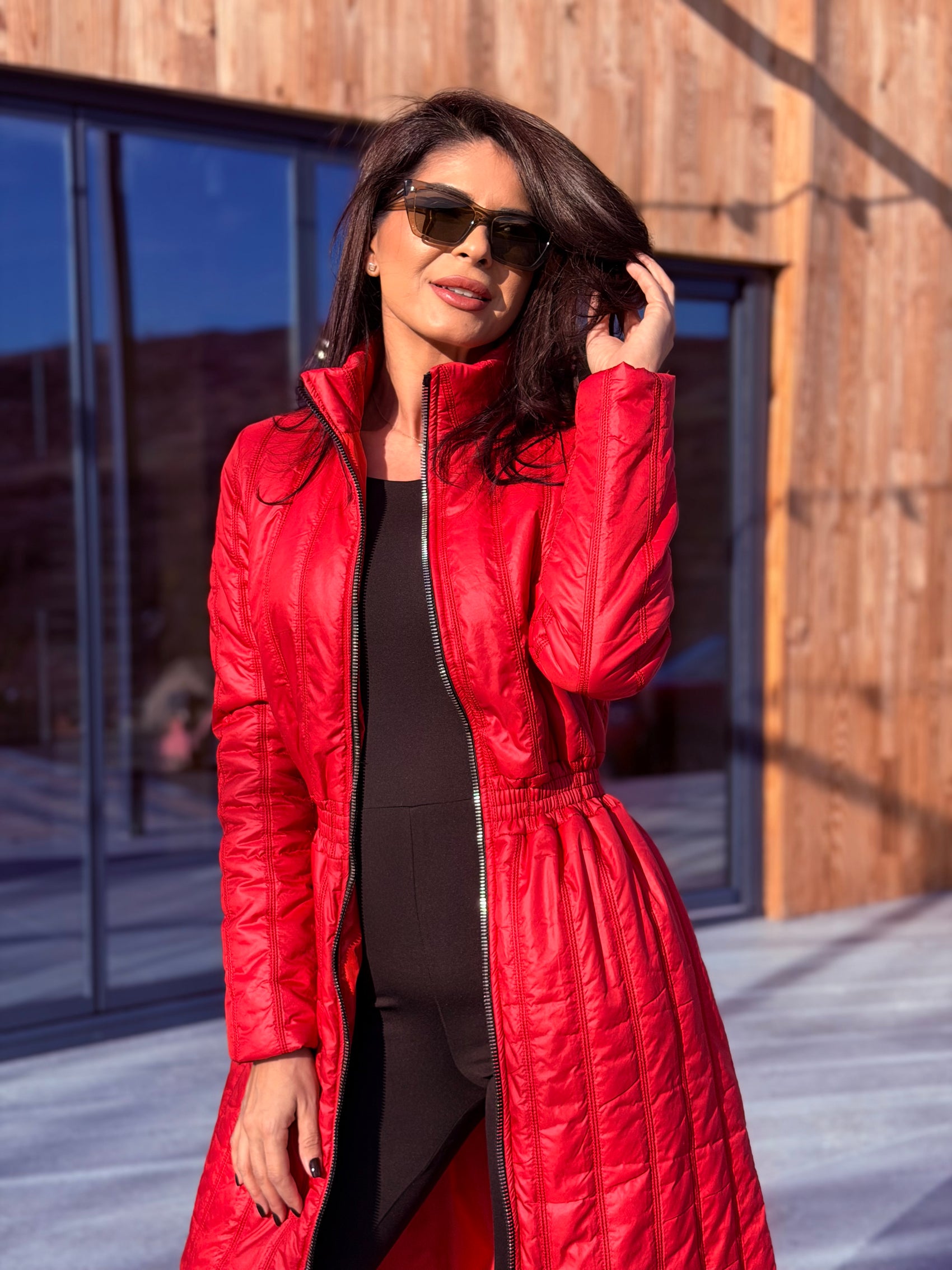 Geaca Rain - Cherry Red