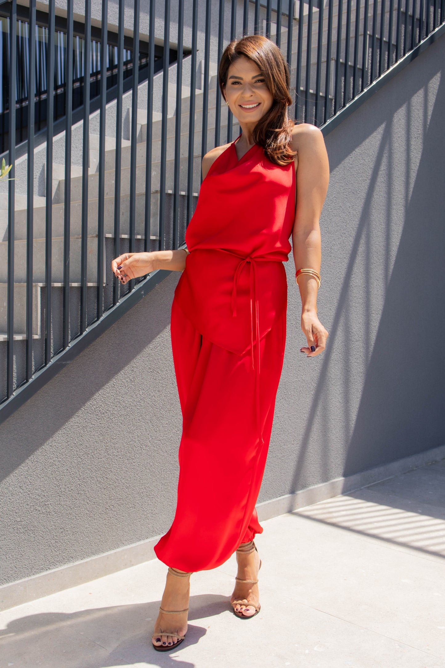 Set Cleopatra - Coral Red