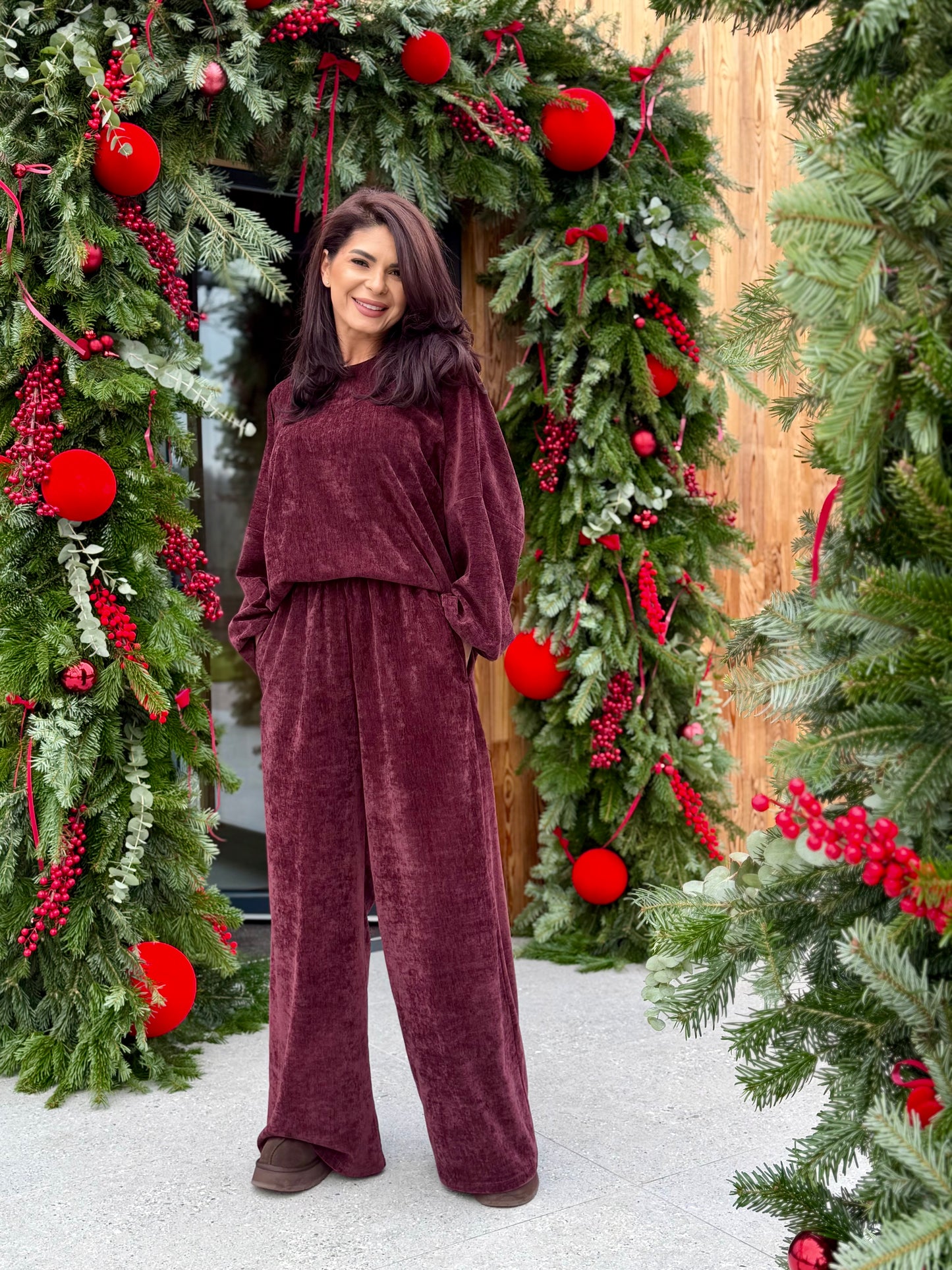 Set Arles - Chocolate Plum