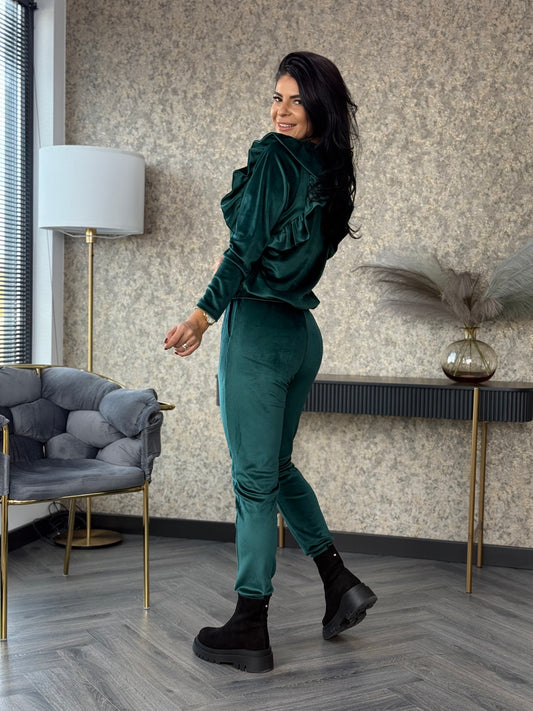 Costum ELLA - Verde Smarald