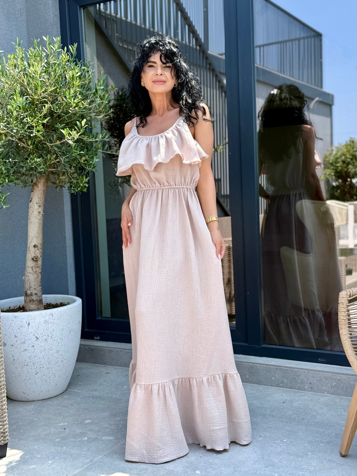 Rochie Rozalia - Mocha Touch