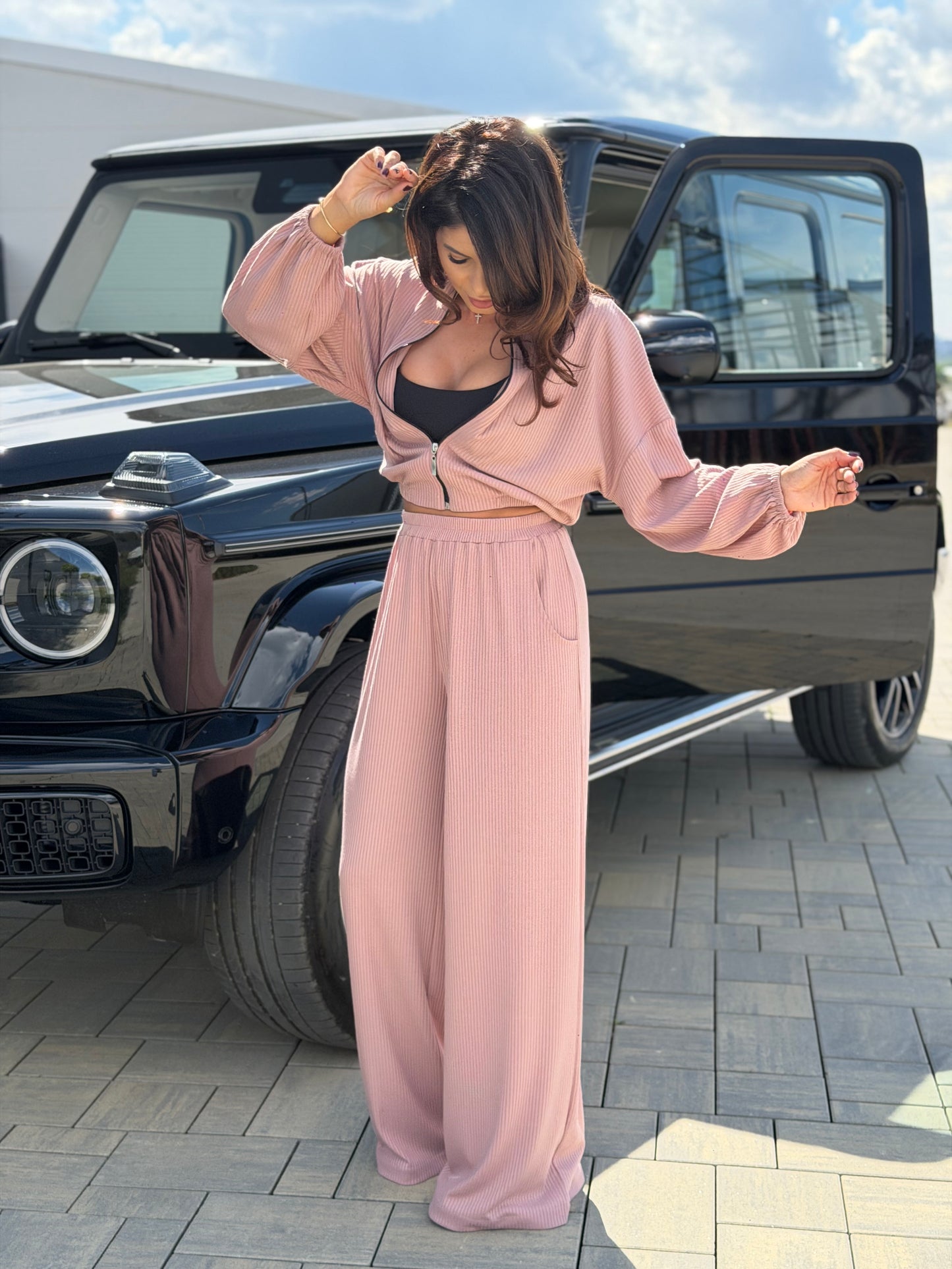 Set Ambra - Powder Pink