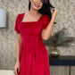 Rochie Candy - Festive Scarlet