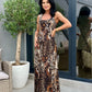 Rochie Roma - Animal Print