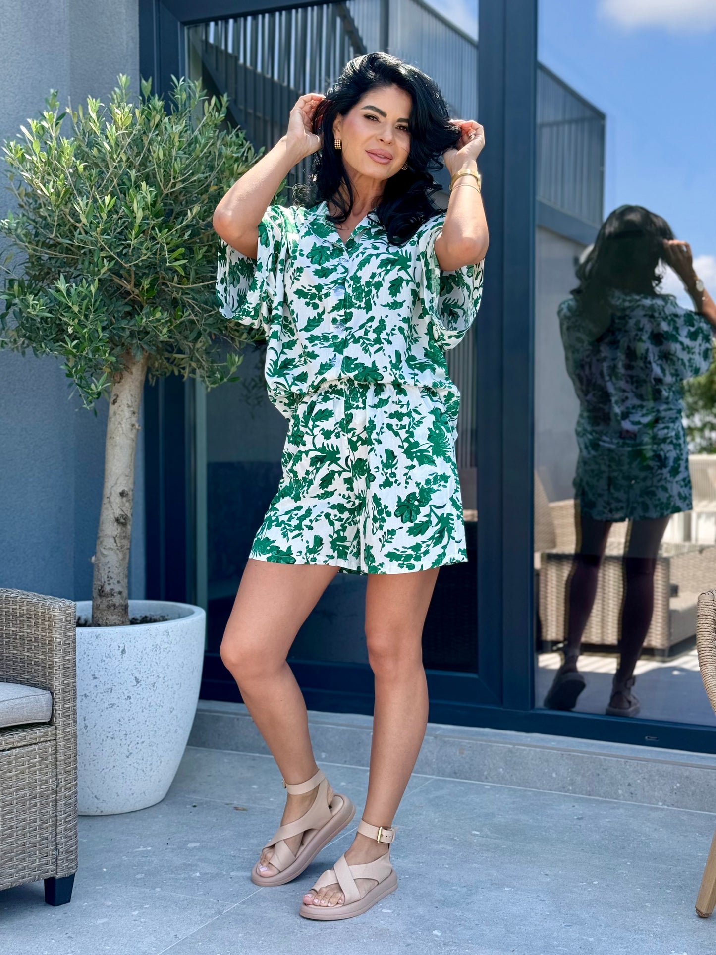 Costum Vivi - Verde Smarald